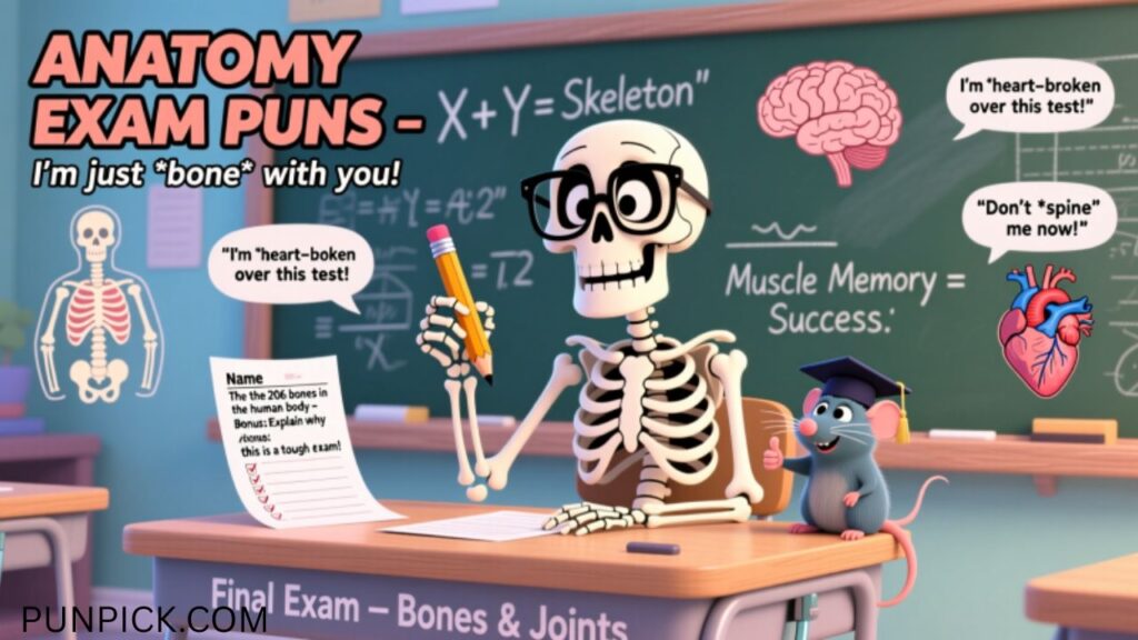 Anatomy Exam Puns