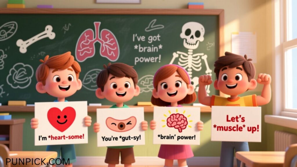 Anatomy Jokes and Puns for Kids
