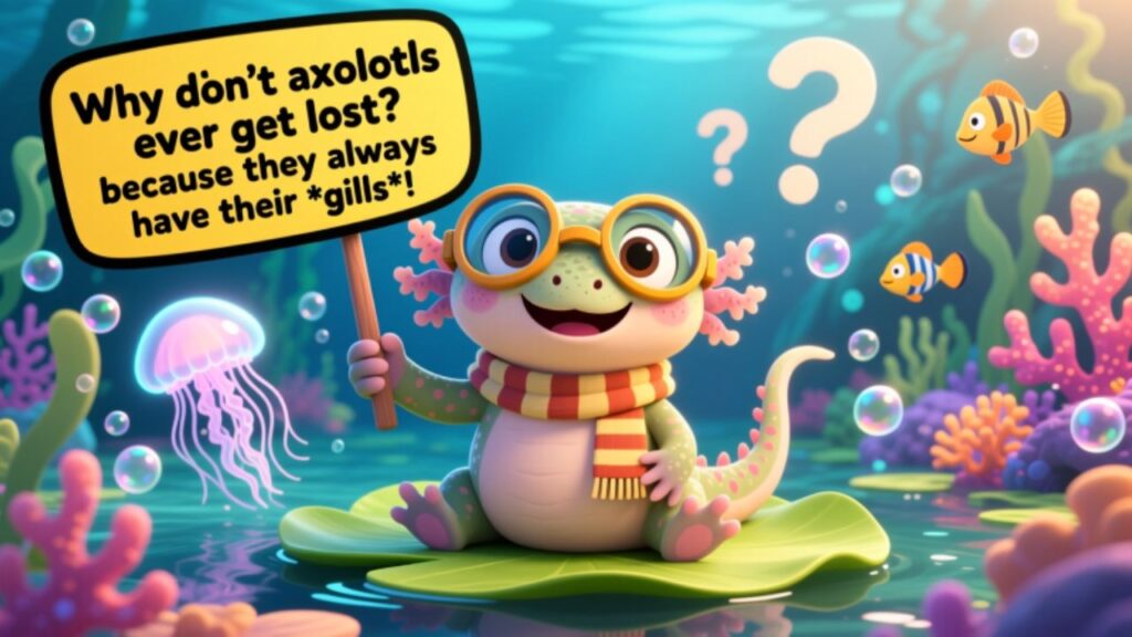 Axolotl Kids Jokes