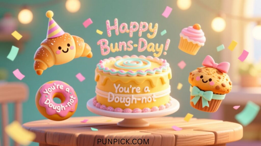 Bakery Puns for Birthday Occasions