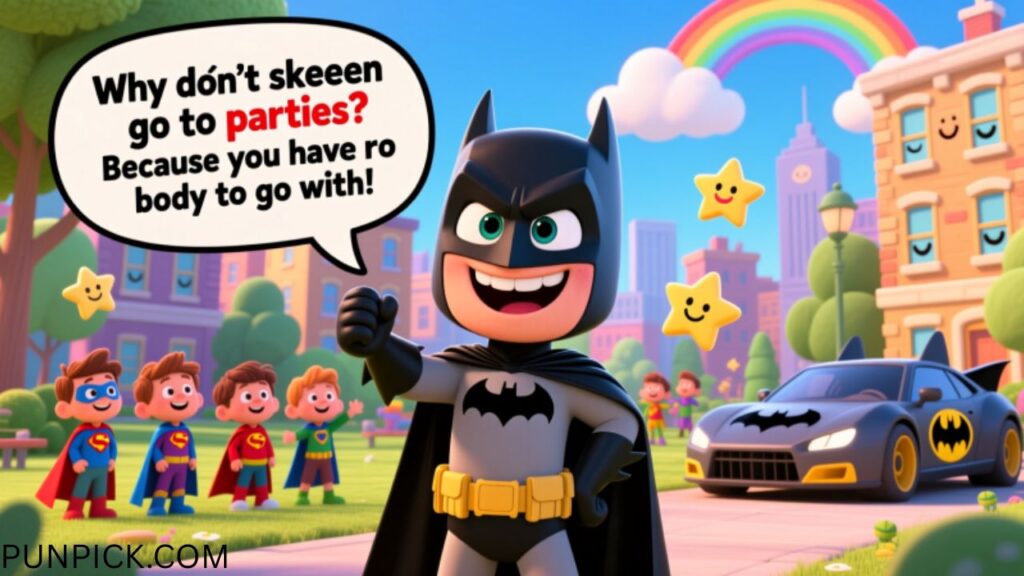 Batman Jokes and Puns for Kids