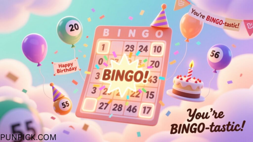 Bingo Birthday Puns