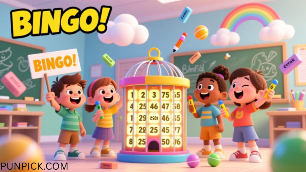 Bingo Jokes and Puns for Kids