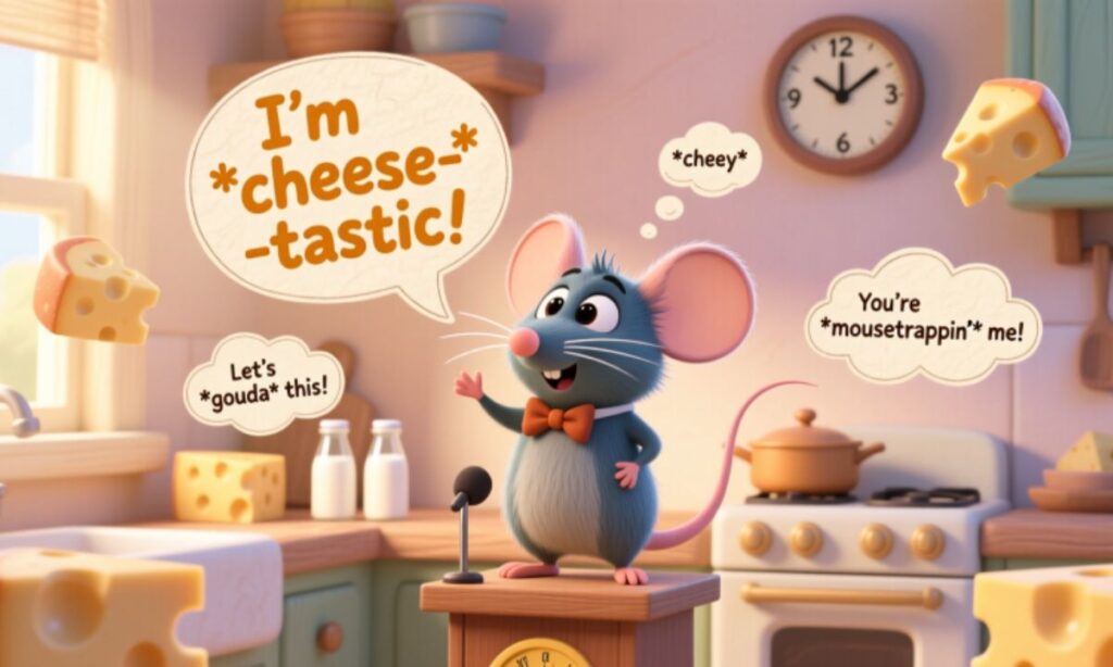 Cheesy Mouse Puns