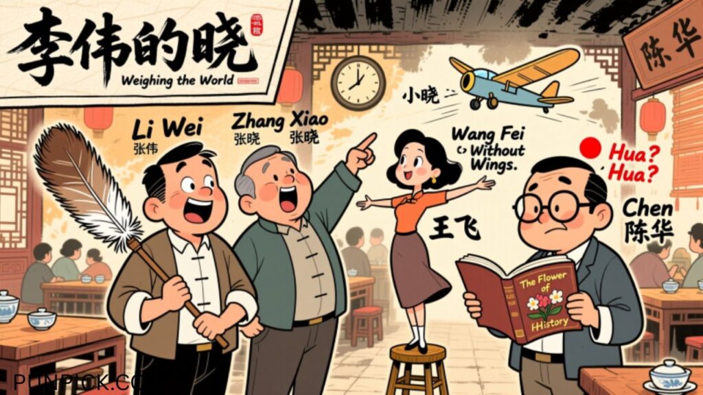 Chinese Name Puns and Jokes for Adults