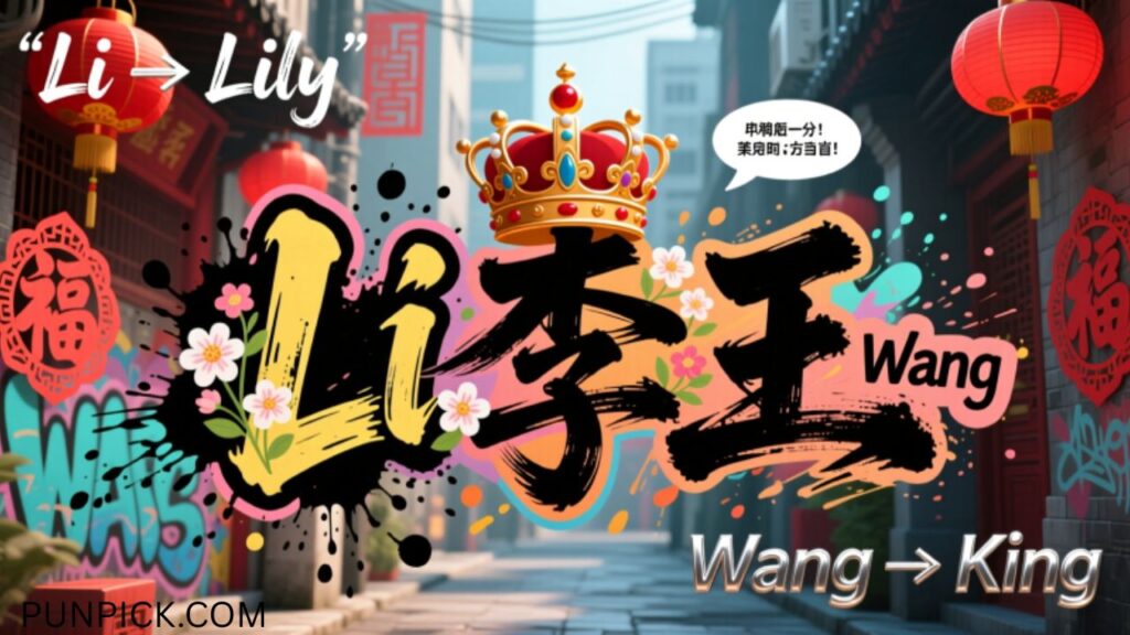 Chinese Name Puns in English