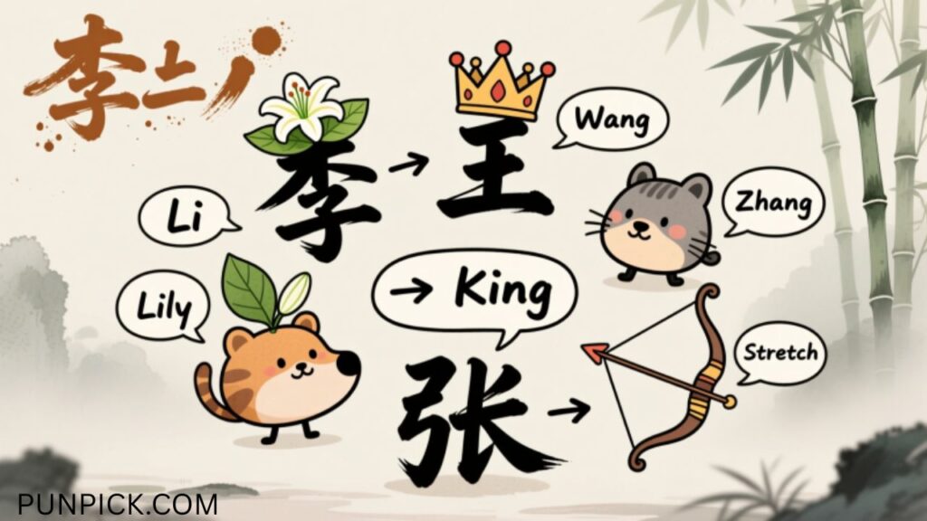 240+ Hilarious Chinese Name Puns That’ll Make You LOL