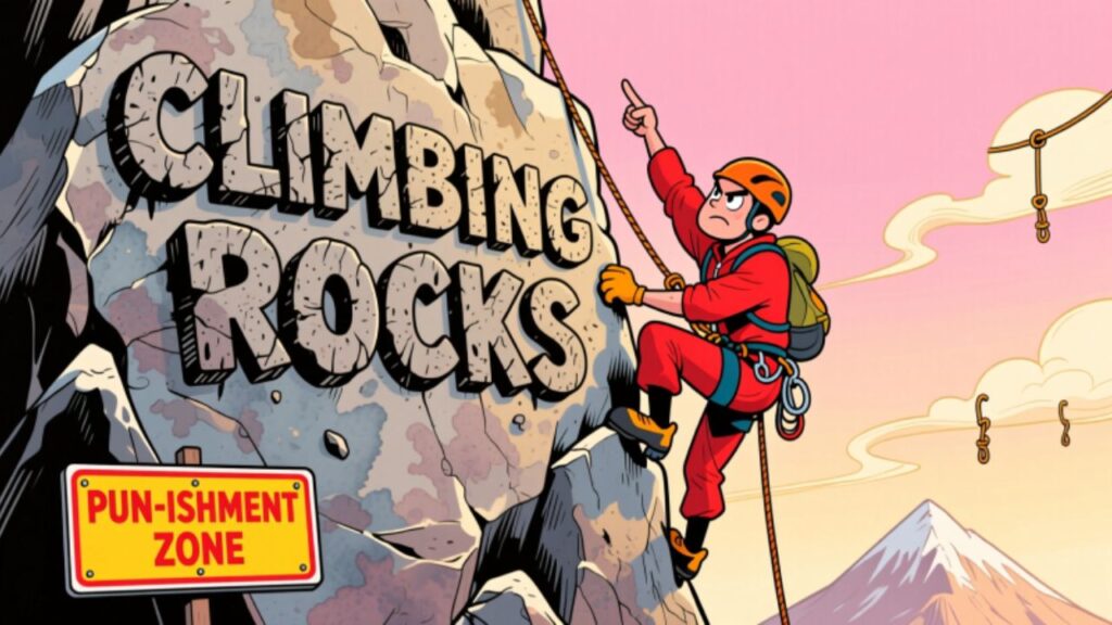 Climbing Rock Puns