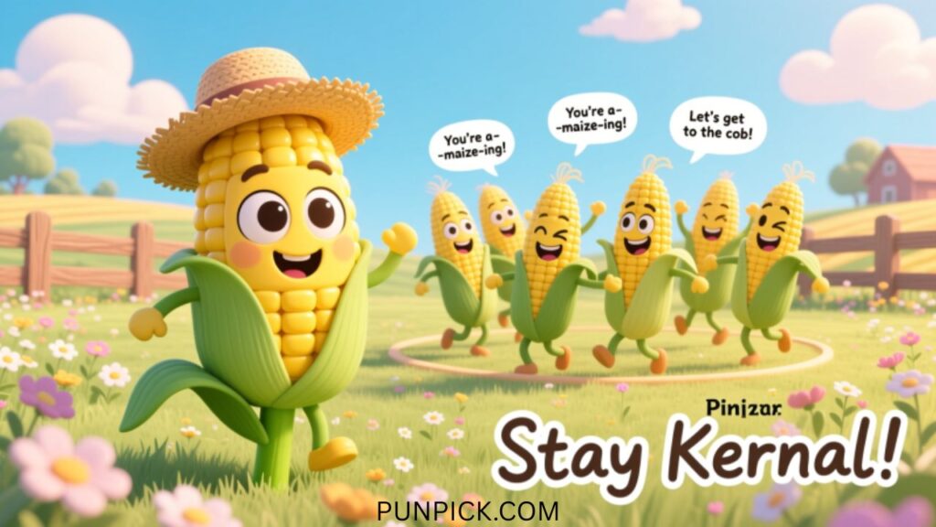 Cute Corn Puns For Kids