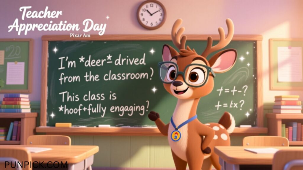 Deer Puns for Teachers