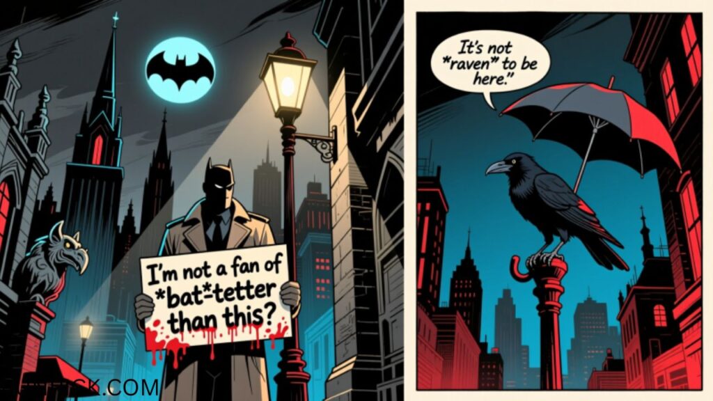 Gotham City-Themed Puns