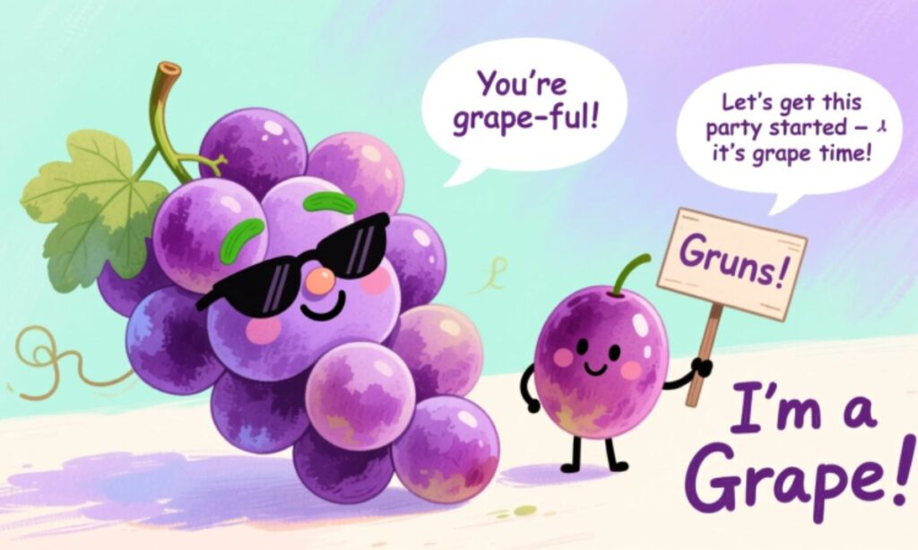 300+ Grape Puns That’ll Make You Wine With Laughter