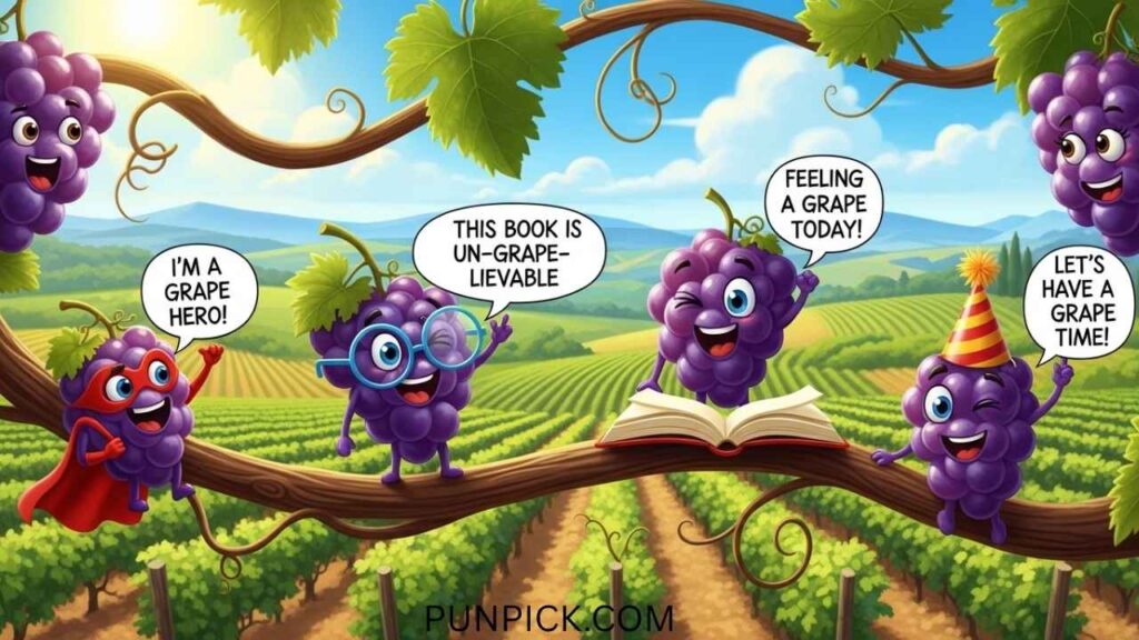 Grape Puns for Kids