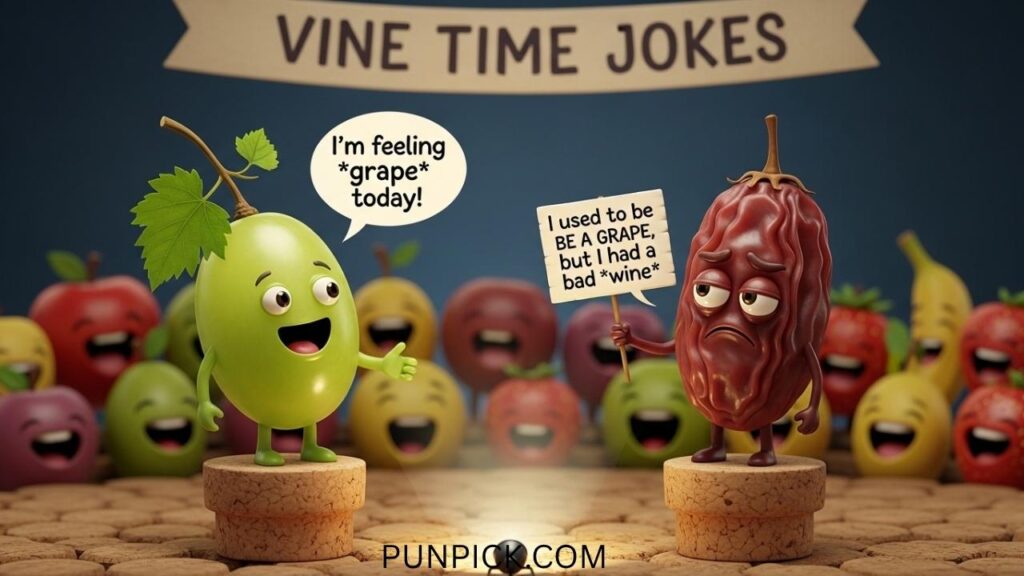 Grape and Raisin Puns