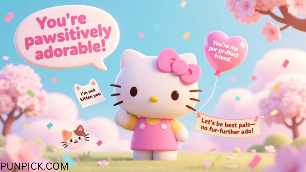 Hello Kitty Puns and Jokes for Friends