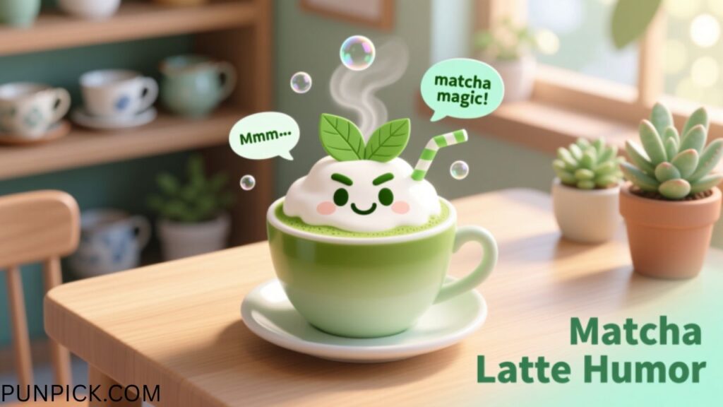 Matcha Latte Humor