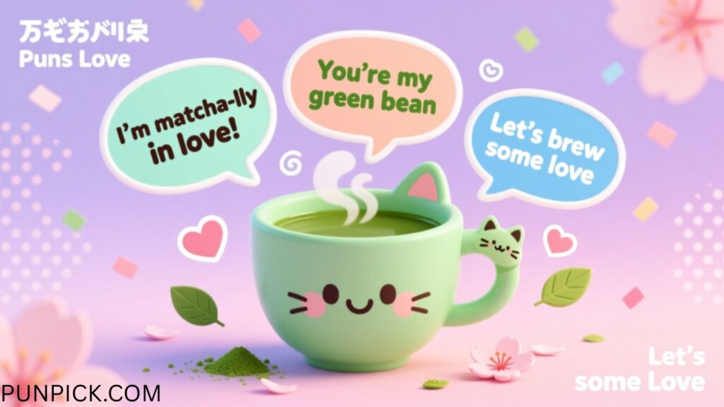 Matcha Puns Love
