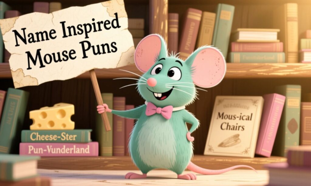 Name Inspired Mouse Puns