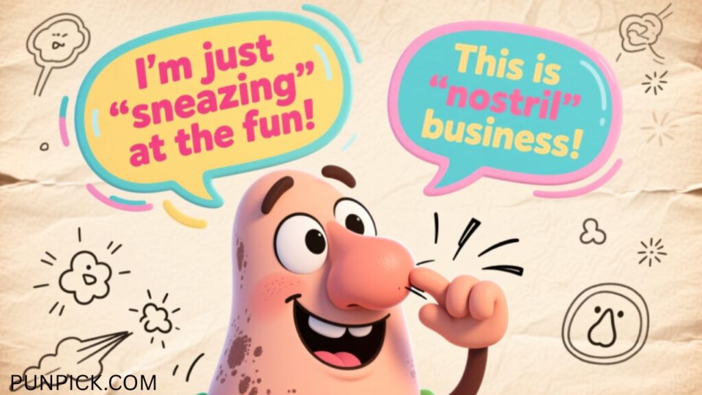 Nose Picking Puns