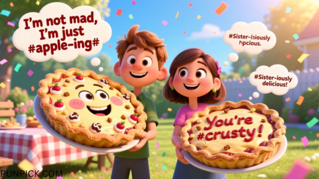 Pie Puns For Sibling