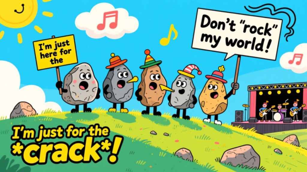 380+ Rock Puns and Jokes That Totally Rock the Humor Game