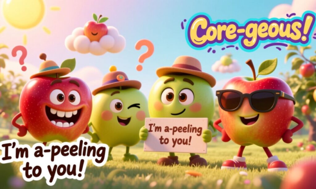 Sweet and Funny Apple Puns