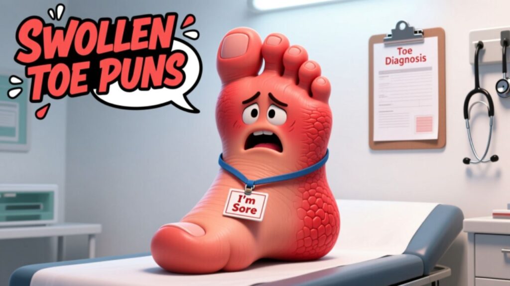Swollen Toe Puns