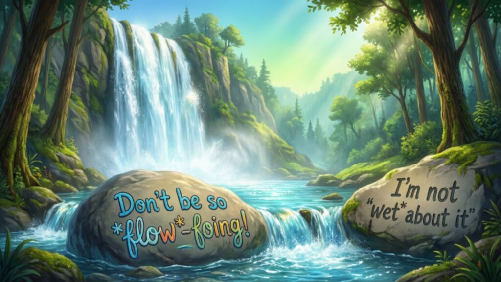 Waterfall Puns