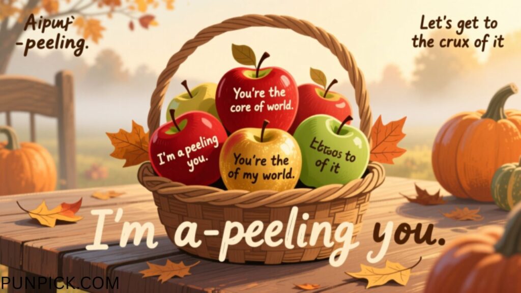 apple puns for fall