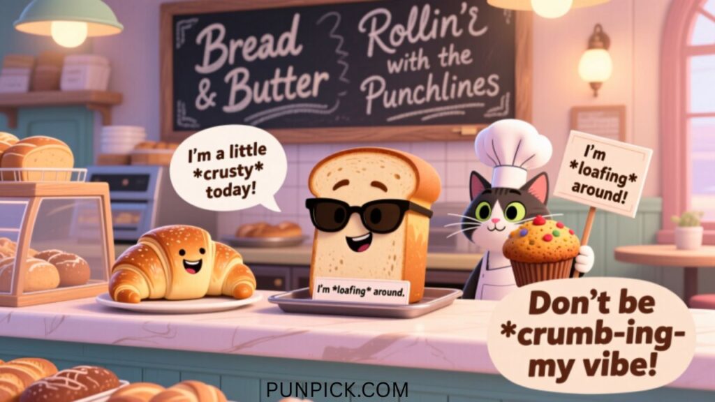 285+ Bakery Puns and Jokes So Sweet They’ll Whisk You Away!
