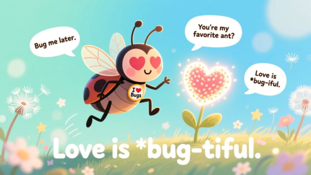 bug love puns