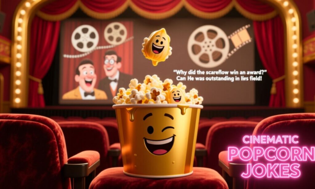 Cinematic Popcorn Jokes
