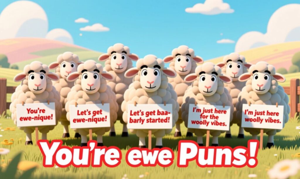 Clever Sheep Puns