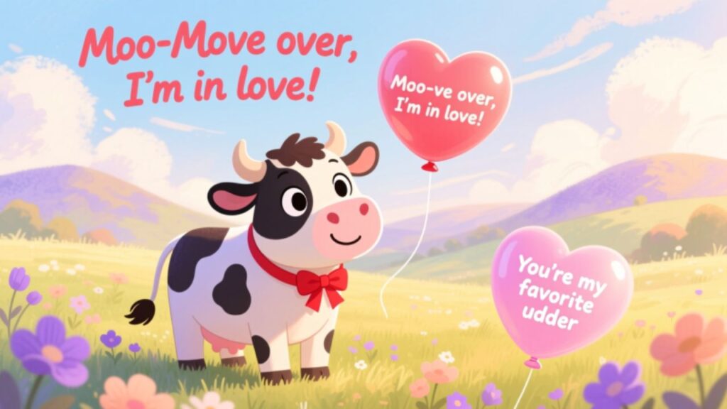 cow love puns