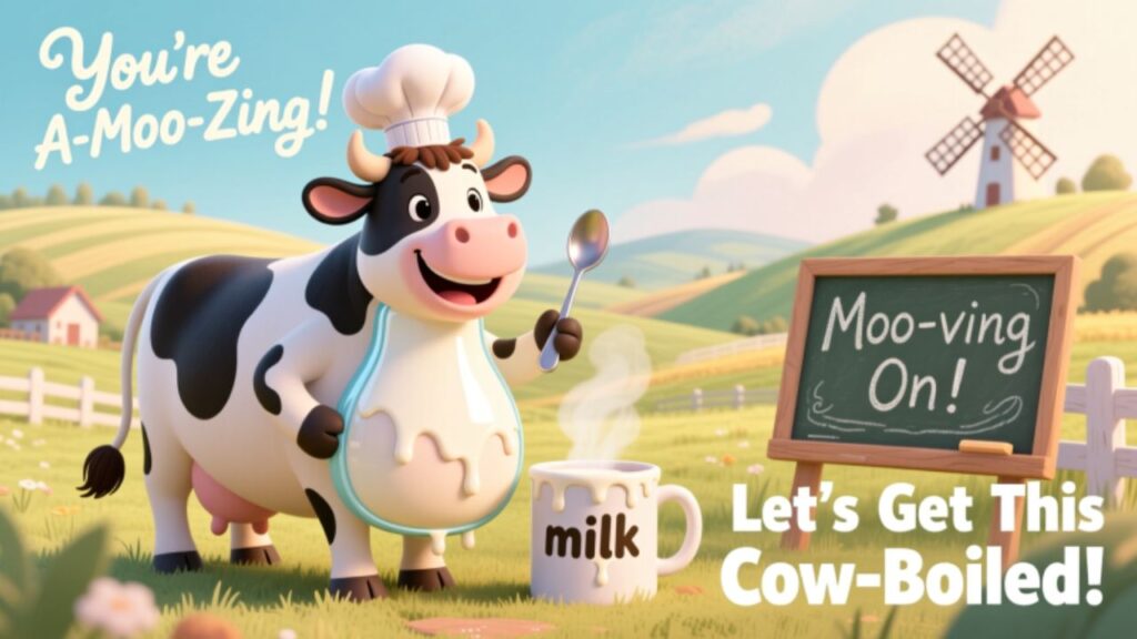 cow milk puns