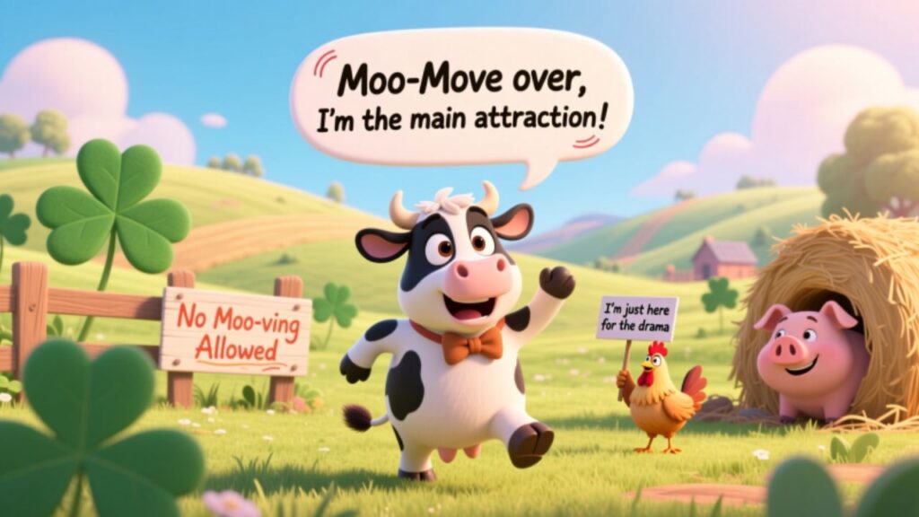 300+ Udderly Funny Cow Puns and Jokes You’ll Love