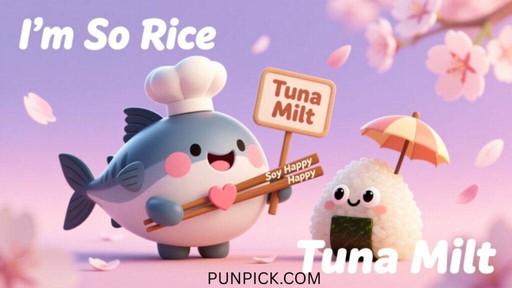 cute and sweet sushi puns