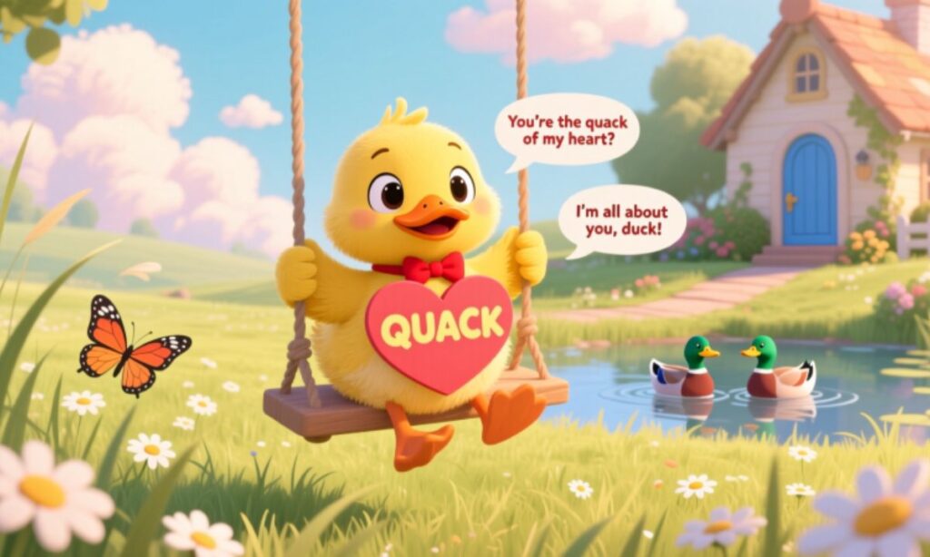 Cute Duck Love Puns