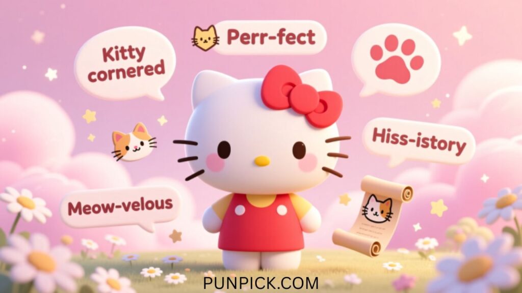 cute hello kitty puns