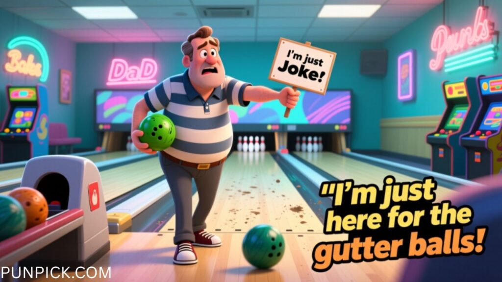 dad jokes about bowling