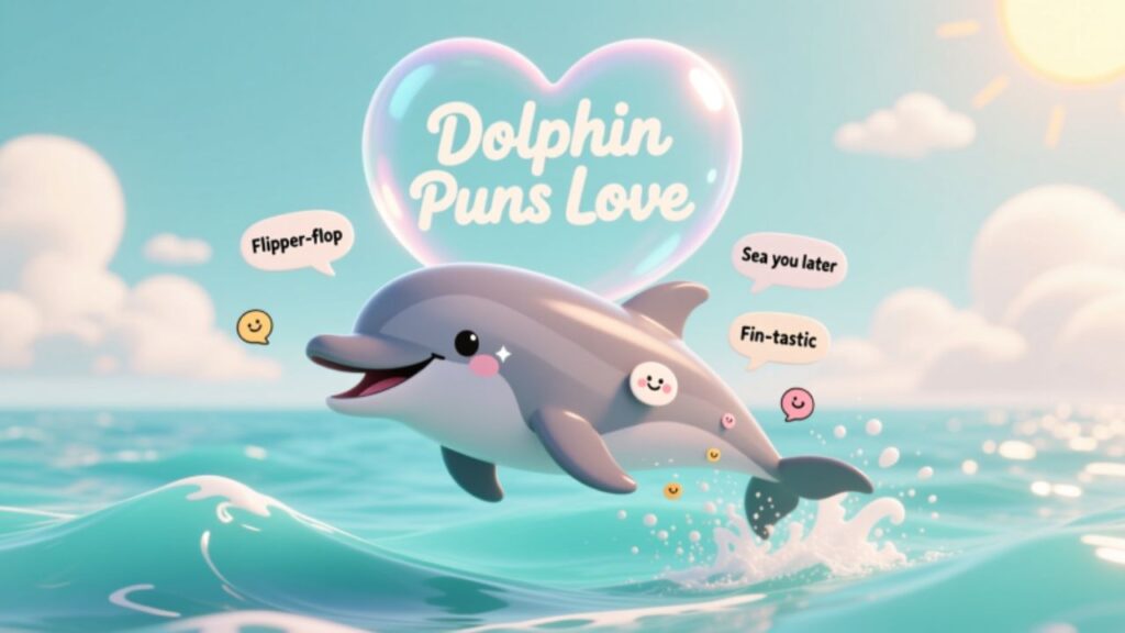 dolphin love puns