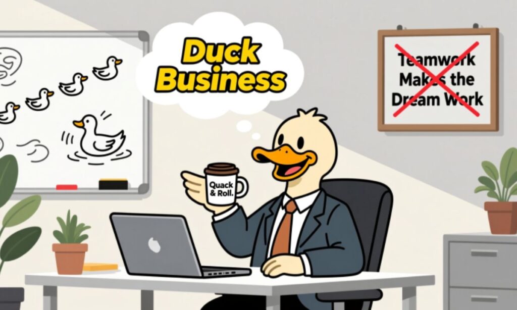 Duck Business Puns