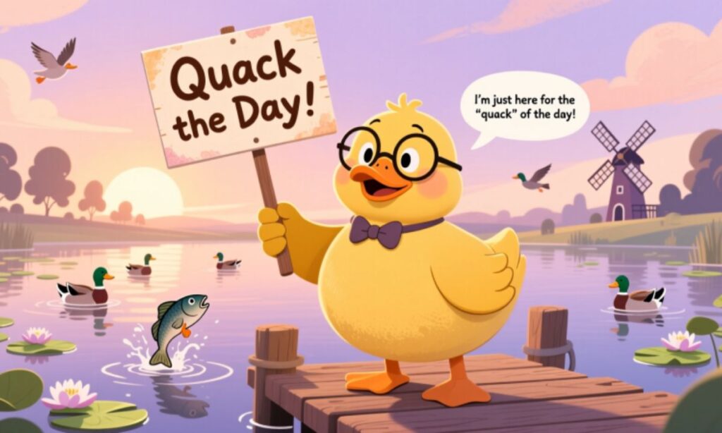 Duck Dad Jokes and Puns