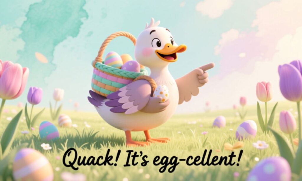 Duck Easter Puns