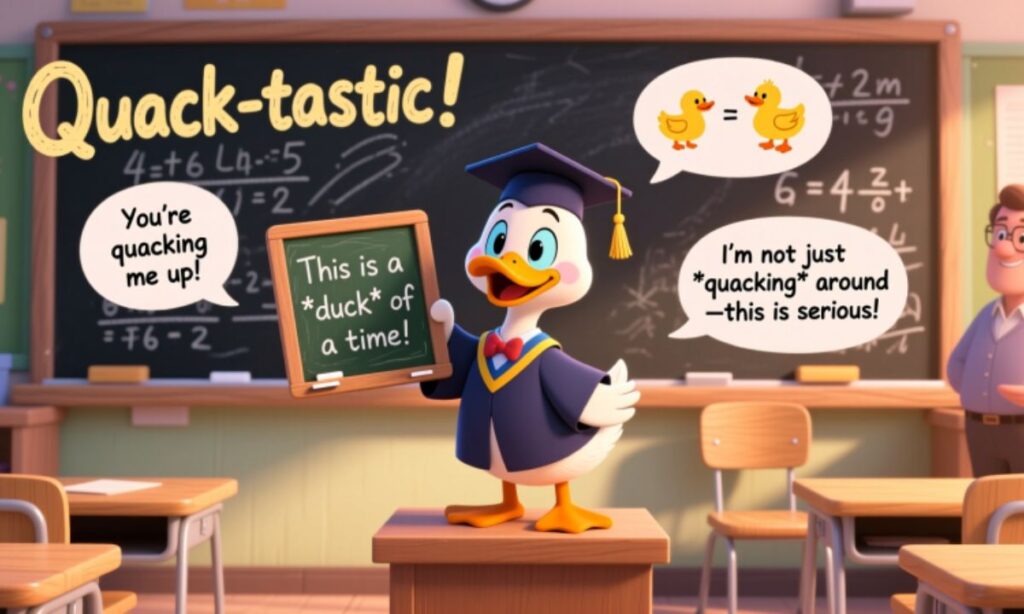 Duck Puns for School