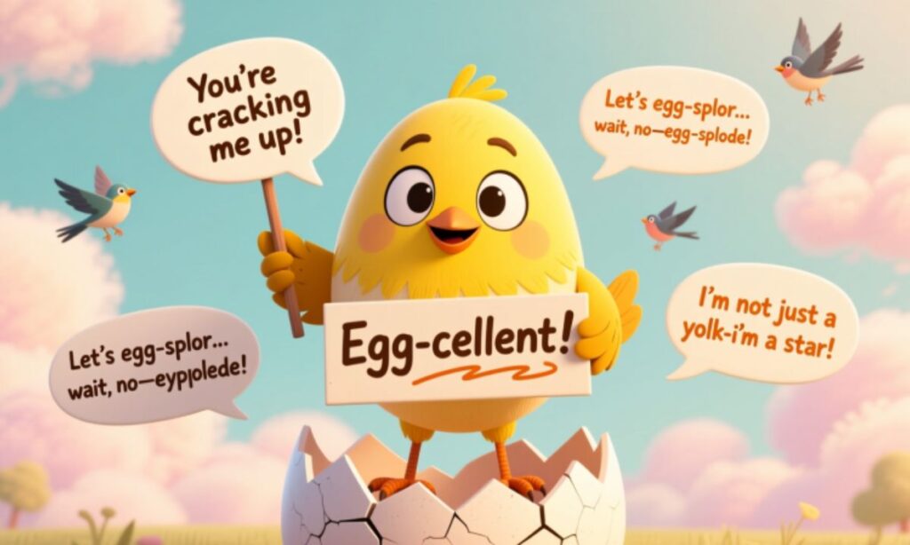 Egg Bird Puns