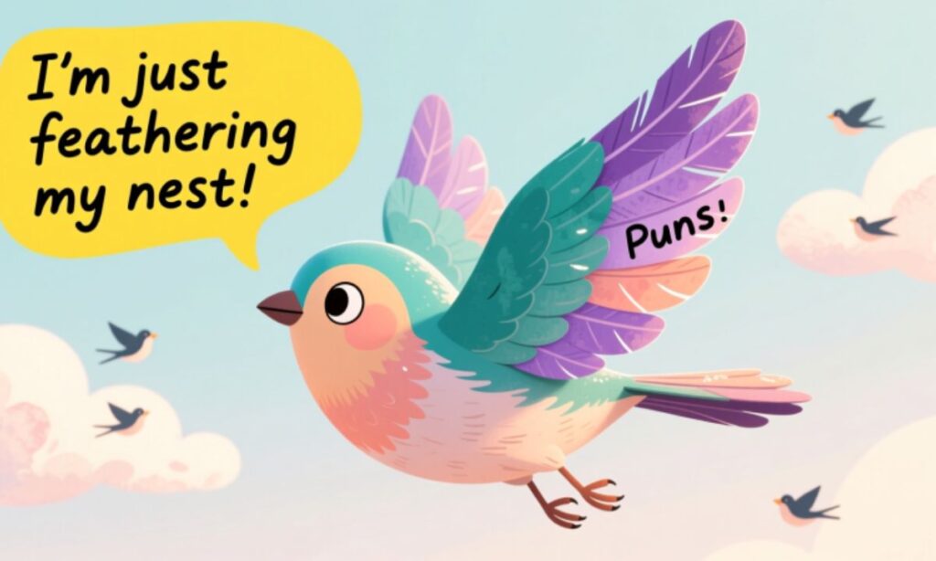 Feather Bird Puns