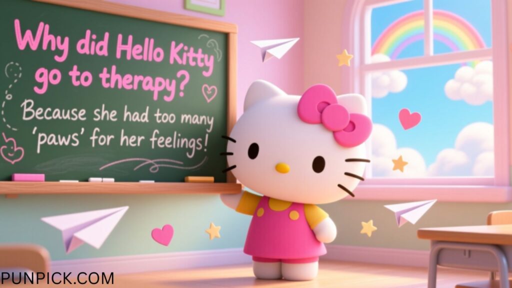 funny hello kitty jokes