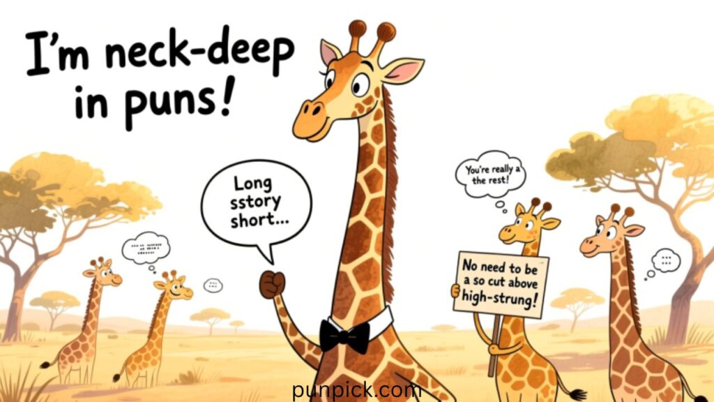 325+ Giraffe Puns and Jokes That Prove Humor Can Stand Tall!