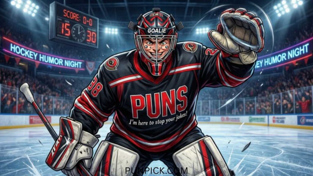 hockey goalie puns